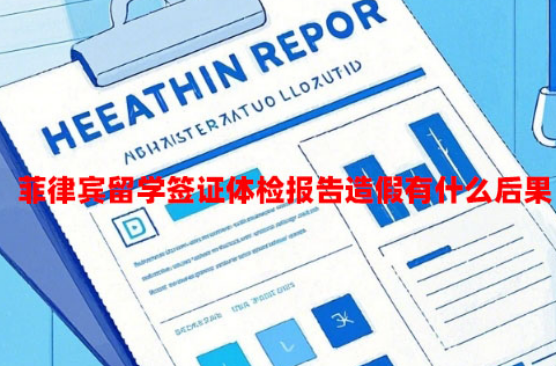 菲律宾留学签证体检报告造假有什么后果(会影响入学吗) 菲律宾留学签证体检报告造假有什么后果(会影响入学吗)