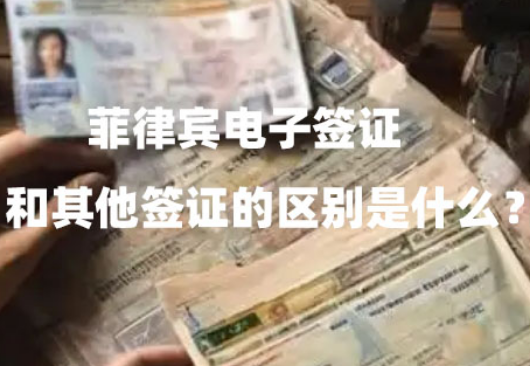 菲律宾电子签证和其他签证的区别是什么?(电子签证适用范围) 菲律宾电子签证和其他签证的区别是什么?(电子签证适用范围)